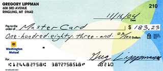 The check which set off a race against time—a race Lippman somehow won.